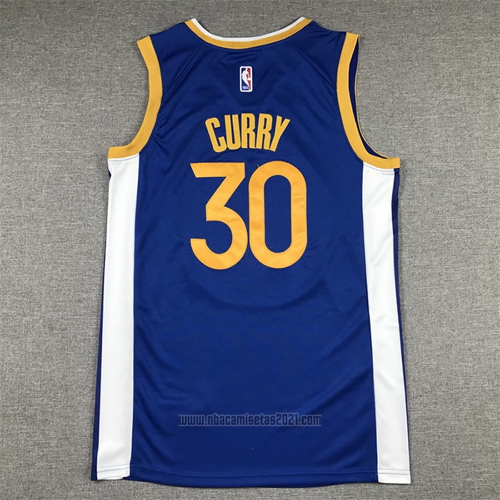 Camiseta Golden State Warriors Stephen Curry #30 Icon 2022-23 Azul